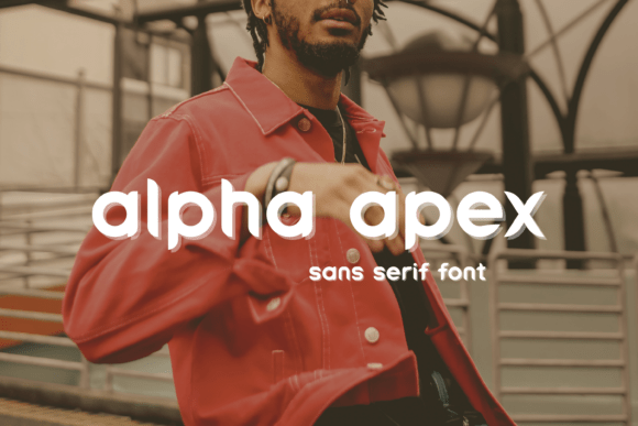 Alpha Apex: A Modern Typeface for Creative Makers