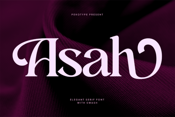 Asah: A Serif Font That Elevates Handmade Branding