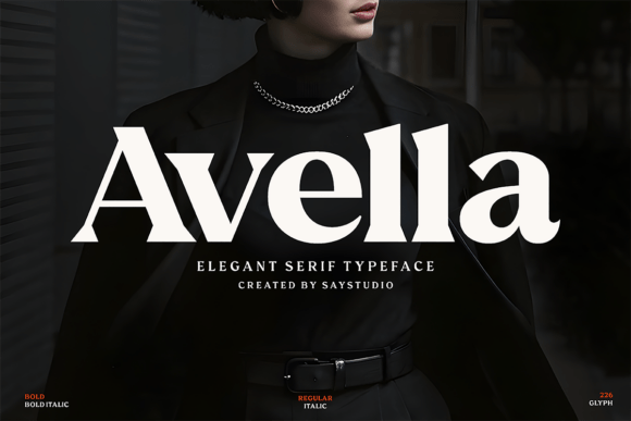 Avella Font: Sophisticated Typography for Craft and Commercial Projects