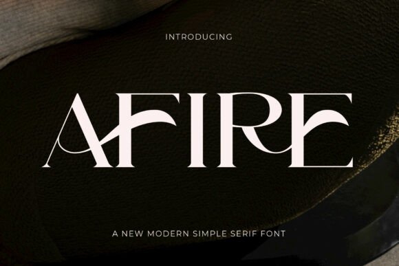 Boost Your Campaigns with the Afire Typeface