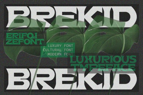 Brekid Font Review: A Bold Display Typeface for Memorable Campaigns