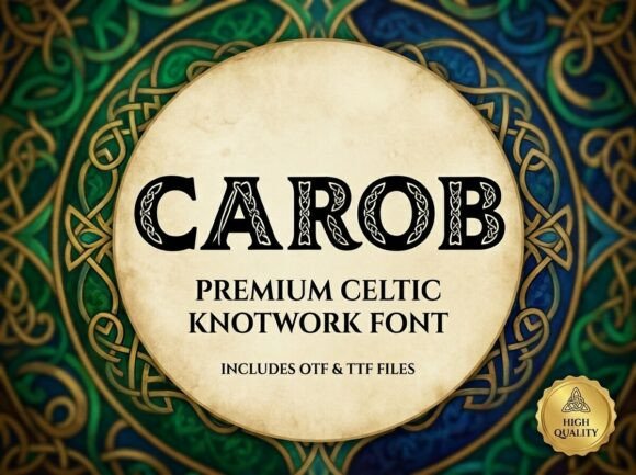 Carob: A Monumental Typeface for Bold Branding