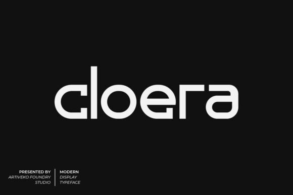 Cloera Font: A Modern Typeface for Bold Brand Communication