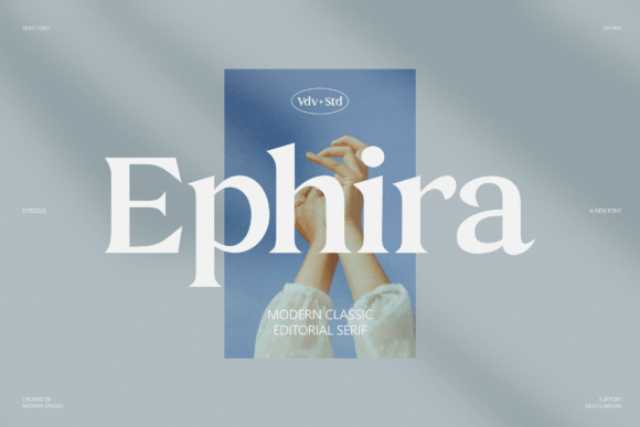 Ephira: A Serif Font That Elevates Digital Branding