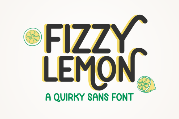 Fizzy Lemon Font: A Playful Yet Professional Typeface for Web Design