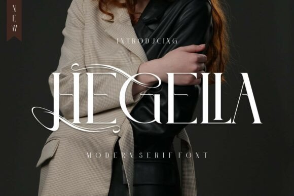 Hegelia Font: A Bold Choice for Branding with Sophistication