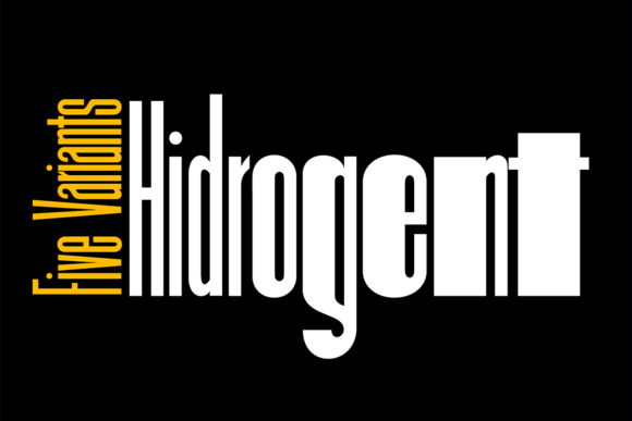 Hidrogent: A Modern Typeface for Editorial Impact