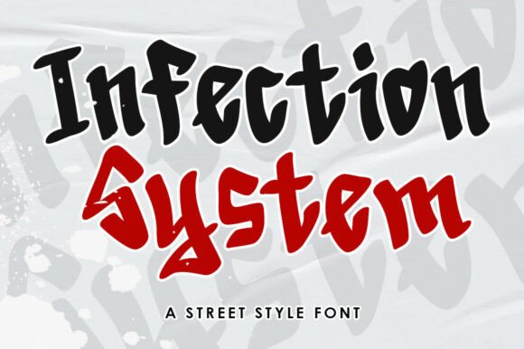 Infection System Font: A Bold Choice for Memorable Branding