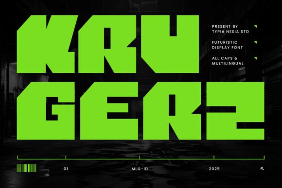 Krugerz Font Review: A Bold Display Typeface for Modern Campaigns