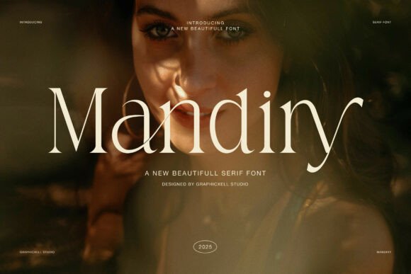 Mandiry: A Refined Typeface for Modern Web Design