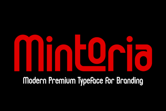 Mintoria: A Modern Sans Serif with Quiet Confidence