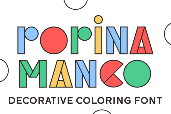 Popina Mango: A Creative Typeface for Colorful Branding Projects