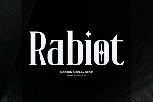 Rabiot Font Review: A Display Serif That Commands Sophistication
