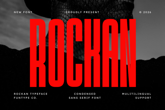 Rockan Font: Bold Sophistication for Your Handmade Creations