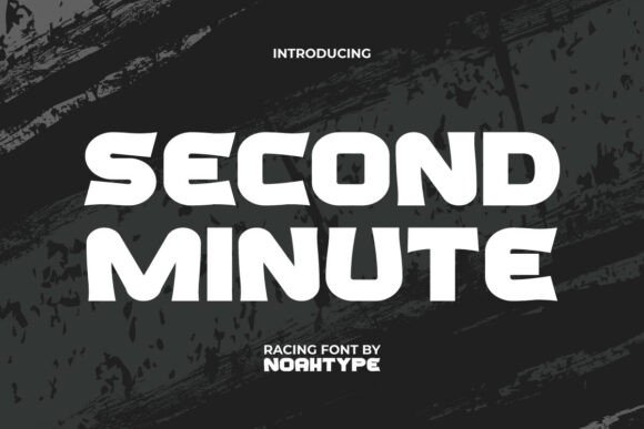Second Minute Font: A Modern Display Typeface for Craft Creators
