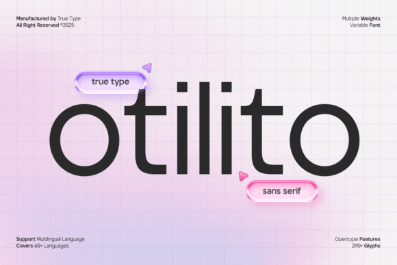 TRT Otilito: A Modern Typeface for Digital Design