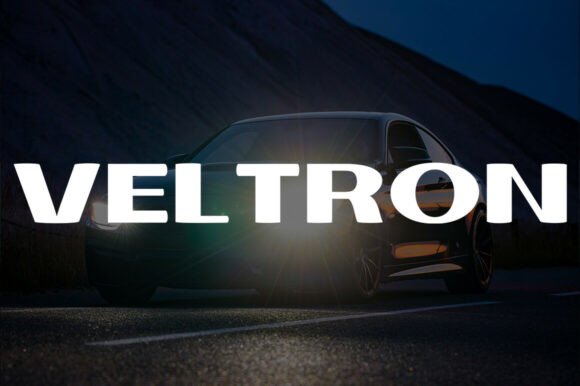 Veltron: A Modern Sans Serif Font for Digital Branding