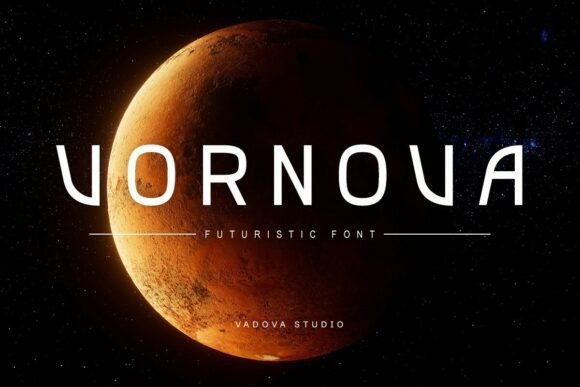 Vornova: A Balanced Font for Modern Branding